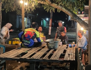 Babinsa Desa Nontotera Serma Nasarudin Ajak Warga Jaga Kebersihan Jelang Musim Hujan