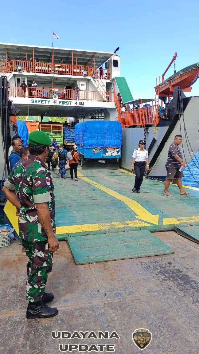 Keberangkatan Kapal dari Pantai Baru Berjalan Lancar Berkat Pengawasan Sertu Jhonatan