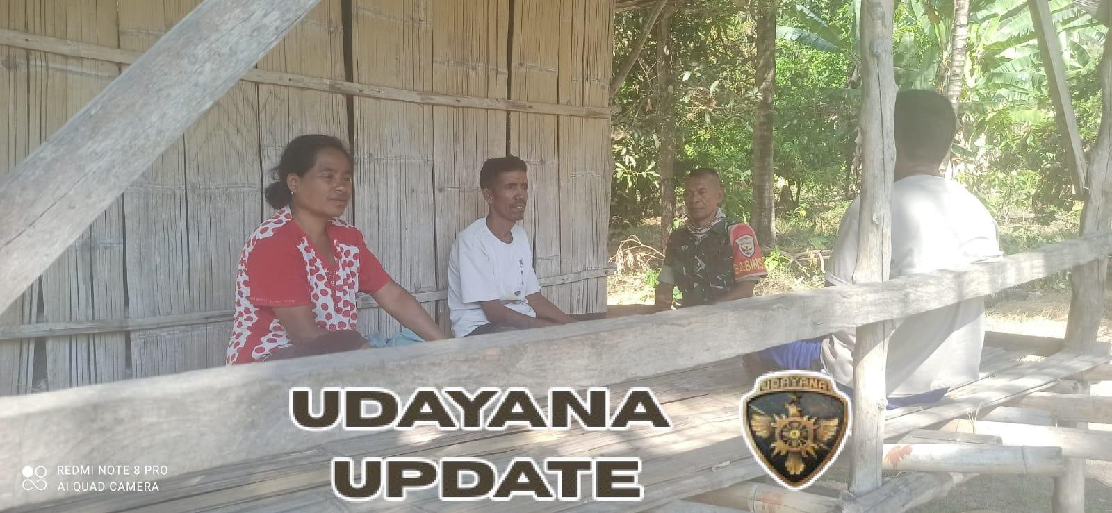 Babinsa Koramil 1602-04/Maurole Gelar Pamwil dan Komsos di Desa Liselande