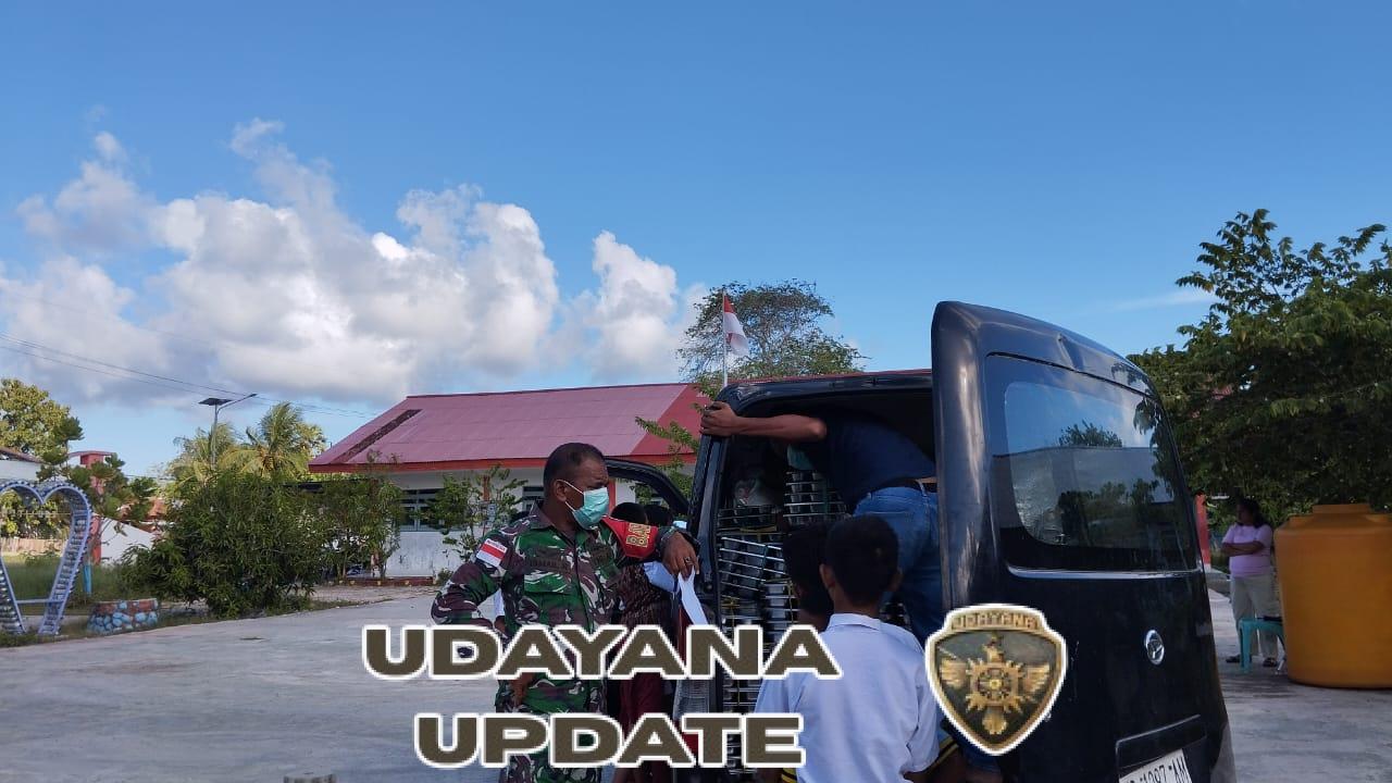 Pendampingan Babinsa Berhasil, Program Makan Bergizi Gratis di Rote Timur Berjalan Aman dan Tertib