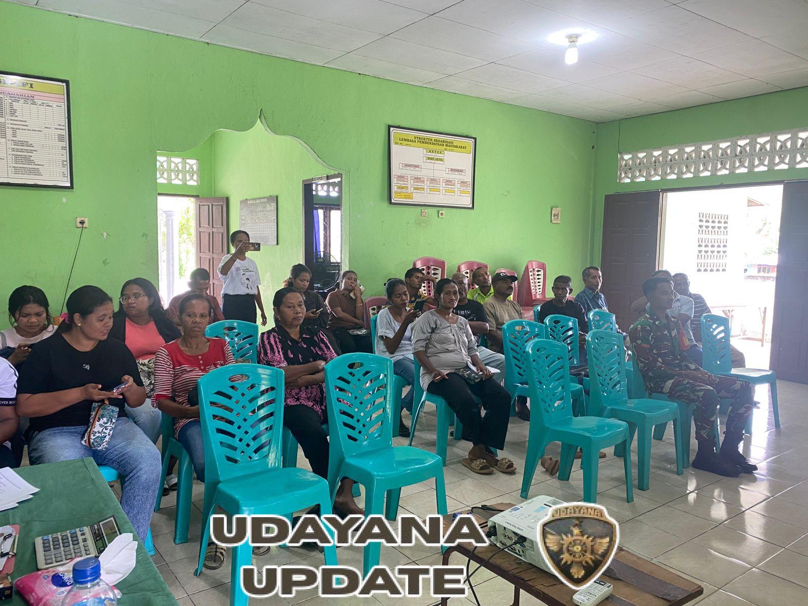 Musdes RKPDes 2026 Digelar, Babinsa Wairkoja Lakukan Pendampingan