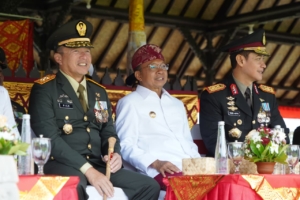 Pangdam IX/Udayana Hadiri Upacara Peringatan Puputan Margarana ke-79 di Tabanan