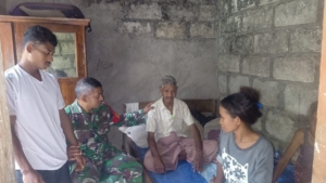 Babinsa Dodaek Laksanakan Komsos dan Koordinasi Program Koperasi Merah Putih