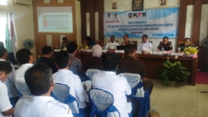 Letkol Inf Ignasius Hali Sogen Ikuti Rakor Pencegahan Korupsi Tahun 2025 di Kabupaten Sumba Tengah