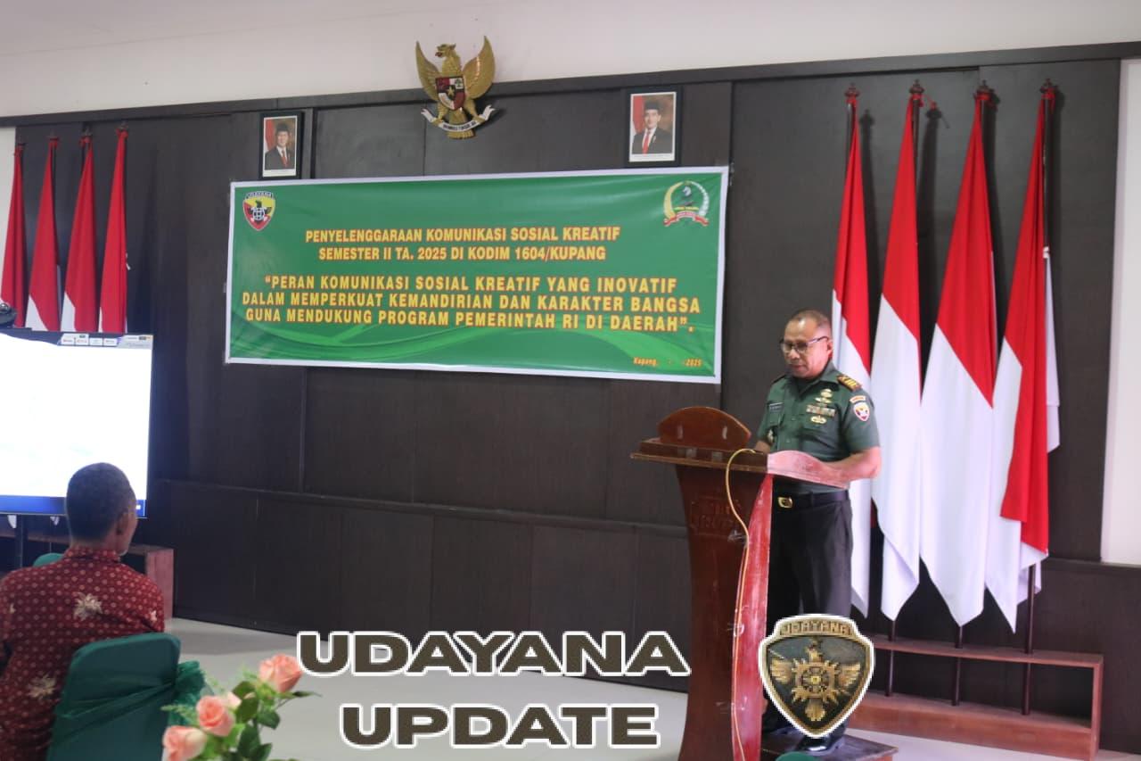 Sinergi Kodim Kupang Dan UMKM Bangun Persatuan Nasional