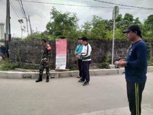 Pasca Galungan, Koramil Nusa Penida Tingkatkan Pengamanan Melalui Patroli Di Pelabuhan