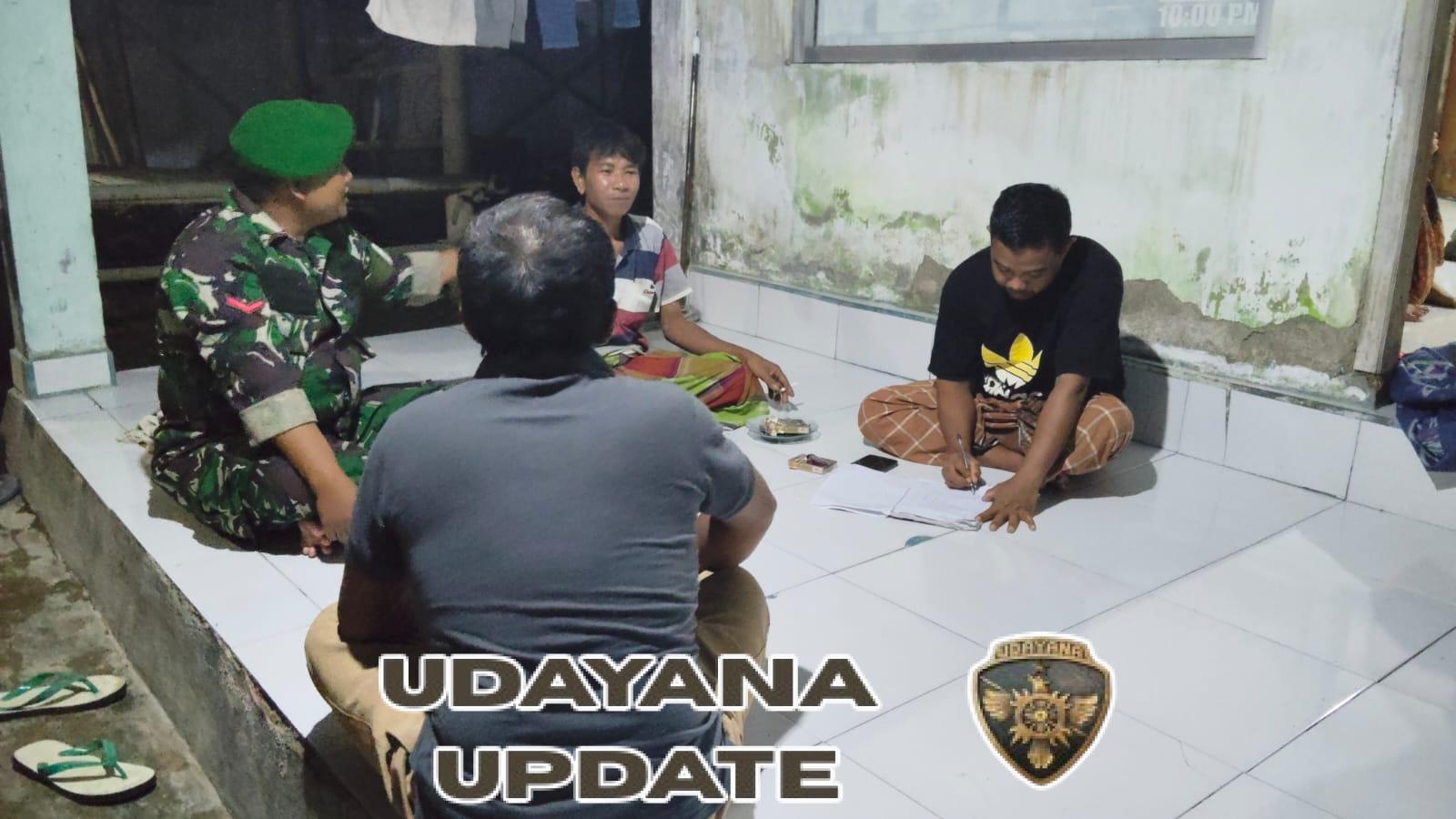 Piket Koramil 1628-04/Poto Tano Laksanakan Patroli Malam Jaga Kondusifitas Wilayah