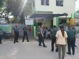 Kasdim Kupang Dampingi Peninjauan Fasilitas Tiga Panti Asuhan