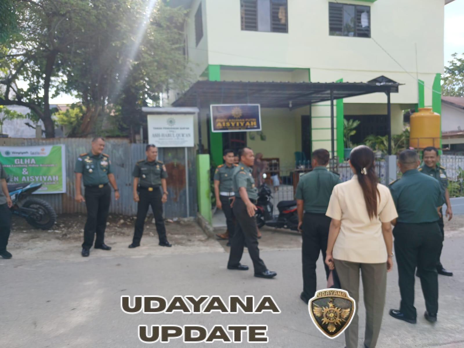 Kasdim Kupang Dampingi Peninjauan Fasilitas Tiga Panti Asuhan