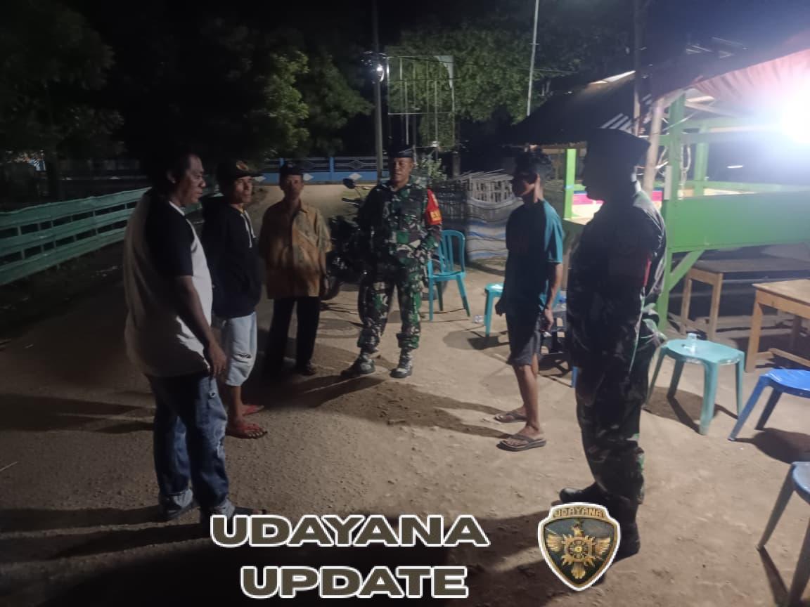 Situasi Kecamatan Sape dan Lambu Aman dan Kondusif berkat Patroli Babinsa