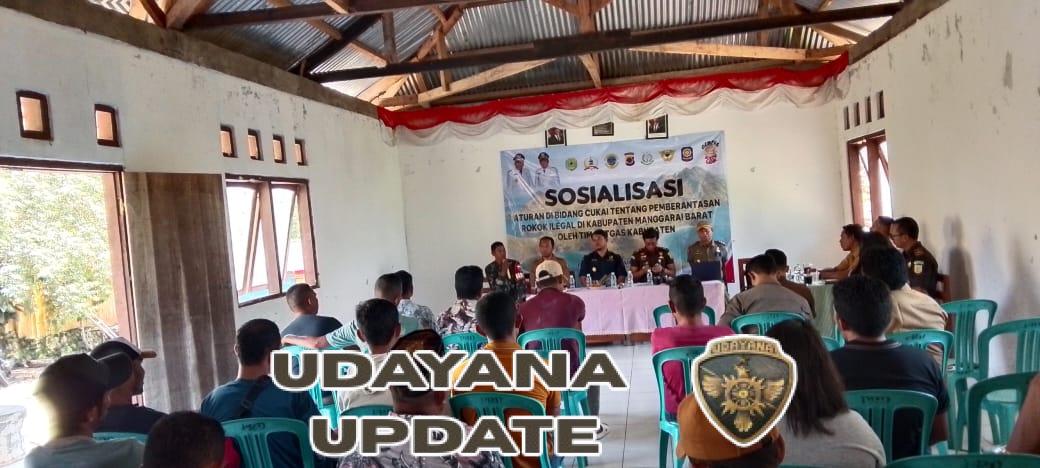 Babinsa Golo Ronggot Dampingi Sosialisasi Bea Cukai: Peran Aktif TNI AD dalam Penguatan Kesadaran Hukum Masyarakat.