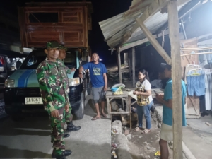 Koramil 02/Lembor Mantapkan Pengawasan Wilayah Melalui Patroli Teritorial Rutin