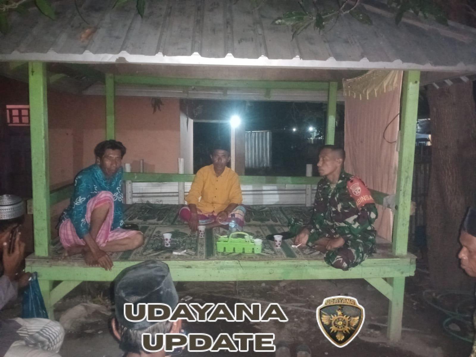 Babinsa Tadewa Dorong Hubungan Harmonis Demi Ketertiban Lingkungan