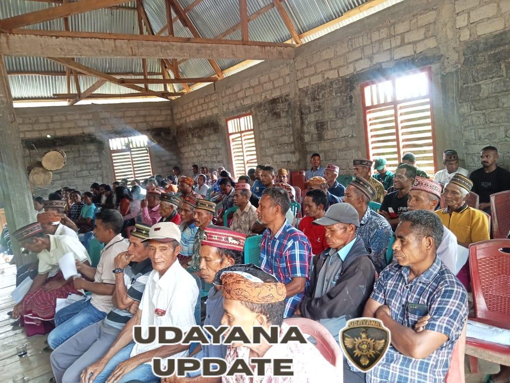 Warga Antusias Ikuti Pelatihan Literasi Keuangan Bersama Babinsa Koramil 1612-05/Satar Mese