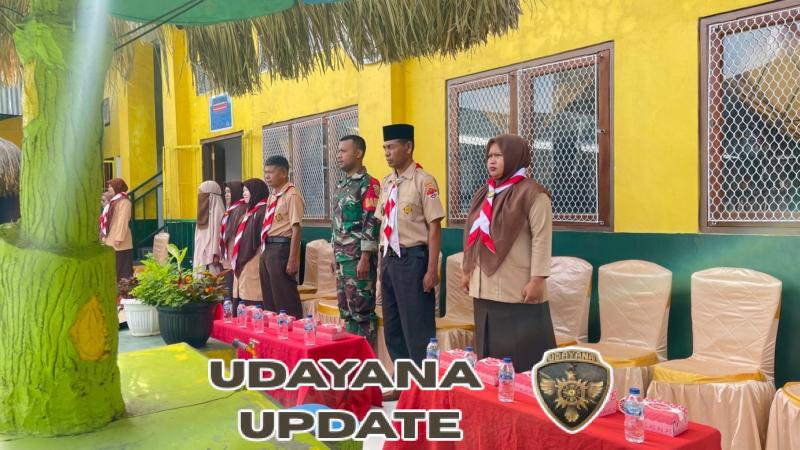 Babinsa Taubneno Dukung Pembukaan Perjusami MA Al Hikmah Soe