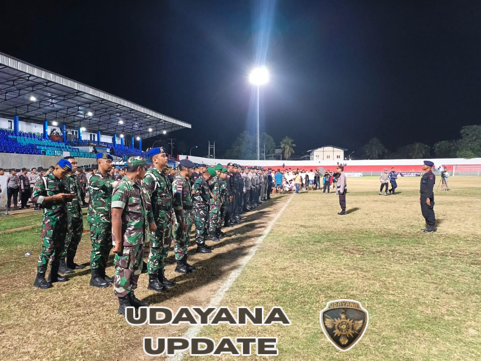 Kodim 1602/Ende Kawal Ketat Empat Laga ETMC 2025, Seluruh Pertandingan Berjalan Aman dan Kondusif