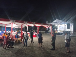 Babinsa Ende Utara Kawal Ketat Pentas Seni PAUD 2025, Acara Berjalan Lancar dan Aman