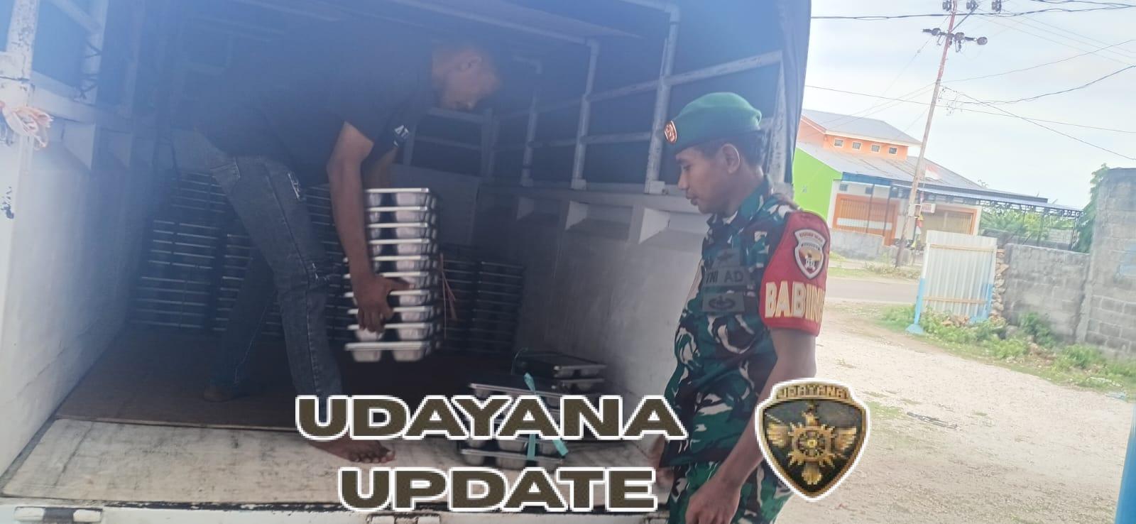 SMA 1 Lobalain Jadi Penerima Terbanyak, Program MBG Berjalan Lancar dengan Pengawalan Babinsa