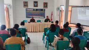 Babinsa Larantuka Ikut Perkuat Koordinasi Lintas Sektor Bidang Kesehatan