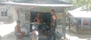 Babinsa Wolowaru Laksanakan Komsos dan Pamwil, Warga Desa Butanalagu Merasa Aman