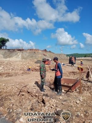 Pembangunan K-SIGN Berjalan Lancar, TNI dan Persit Bersinergi Dukung Operasional Lapangan