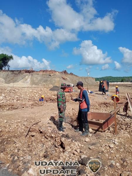 Pembangunan K-SIGN Berjalan Lancar, TNI dan Persit Bersinergi Dukung Operasional Lapangan