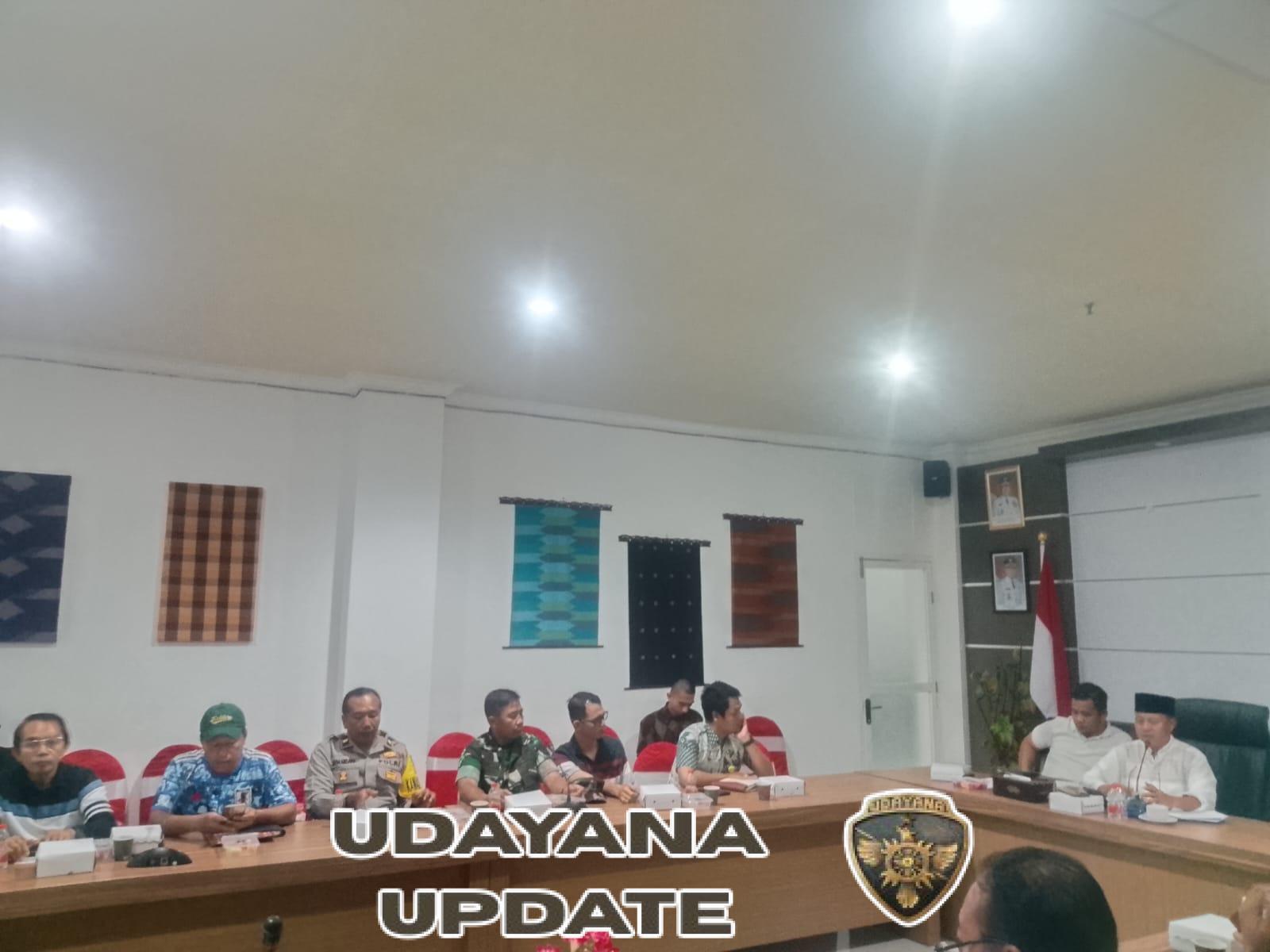 Dandim 1614/Dompu Terlibat Aktif dalam Rapat Tim Satgas Makan Bergizi Gratis