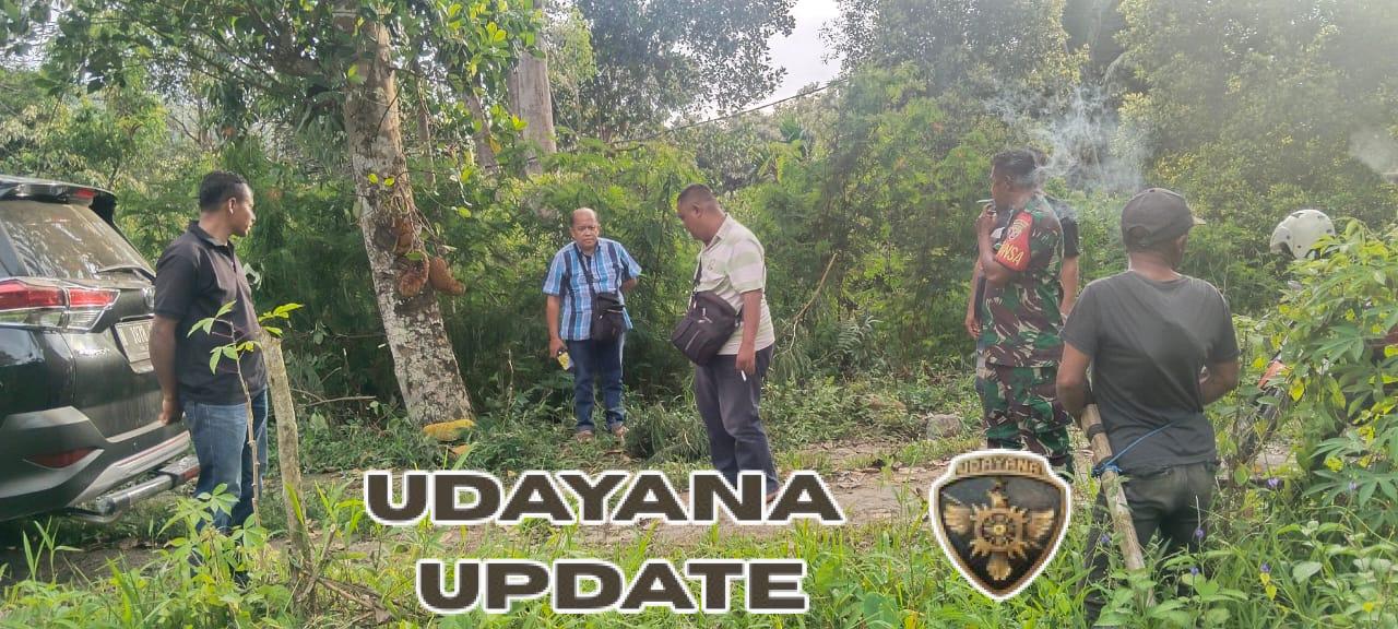 Babinsa Koramil 1602-01/Ende Tinjau Lahan Koperasi Merah Putih untuk Pastikan Keamanan Wilayah