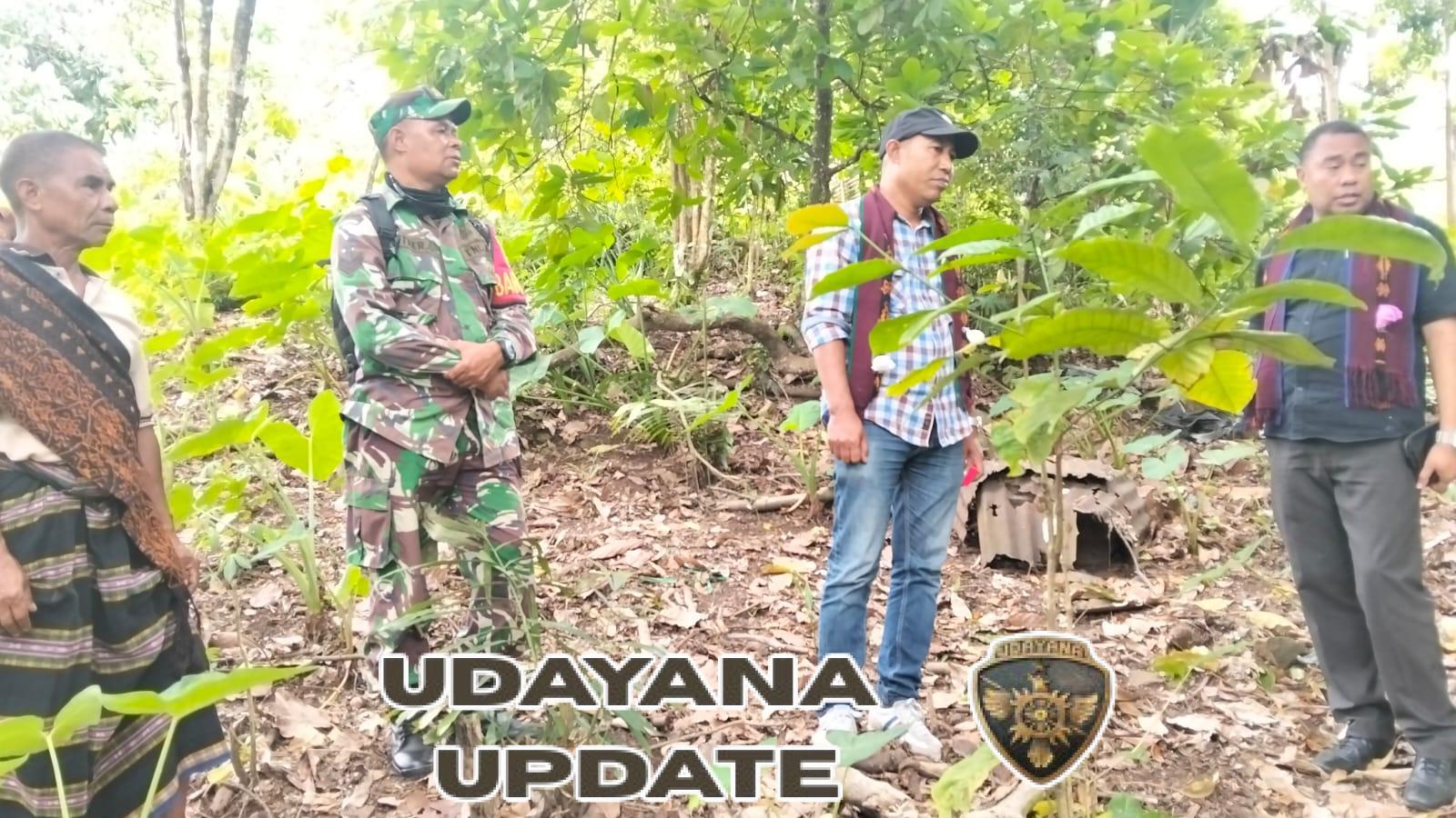 Babinsa Ende Dampingi Tim Survei Provinsi untuk Rencana Pembangunan SMK Kejuruan