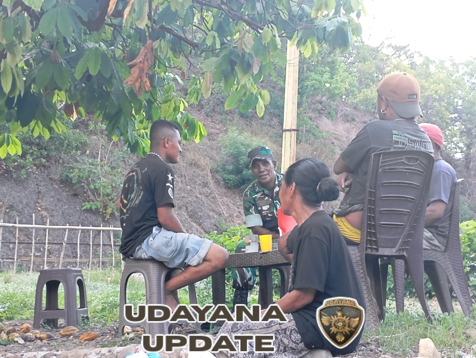 Babinsa Kotabaru Dampingi Warga Desa Neotonda, Jaga Keamanan dan Keharmonisan