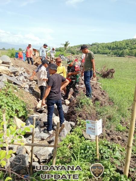 Pembangunan Irigasi 300 Meter di Naru Ciptakan Harapan Baru untuk Petani Kecamatan Woha
