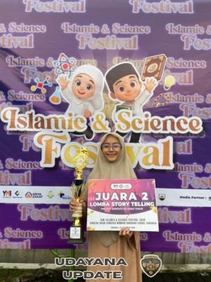 Firyal Mazaya Archytas, Pelajar Asal Bali, Raih Juara 2 Story Telling se-Jatim