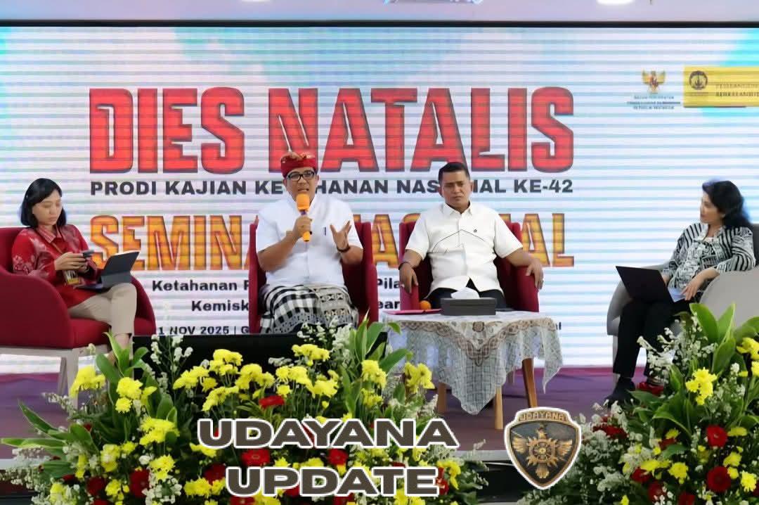 Angkat Sistem Subak, Bupati Sanjaya Paparkan Strategi Ketahanan Pangan Berbasis Kearifan Lokal di UI