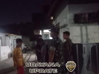 Babinsa Koramil 1628-05/Jereweh Gelar Patroli Malam Jaga Kondusivitas Wilayah