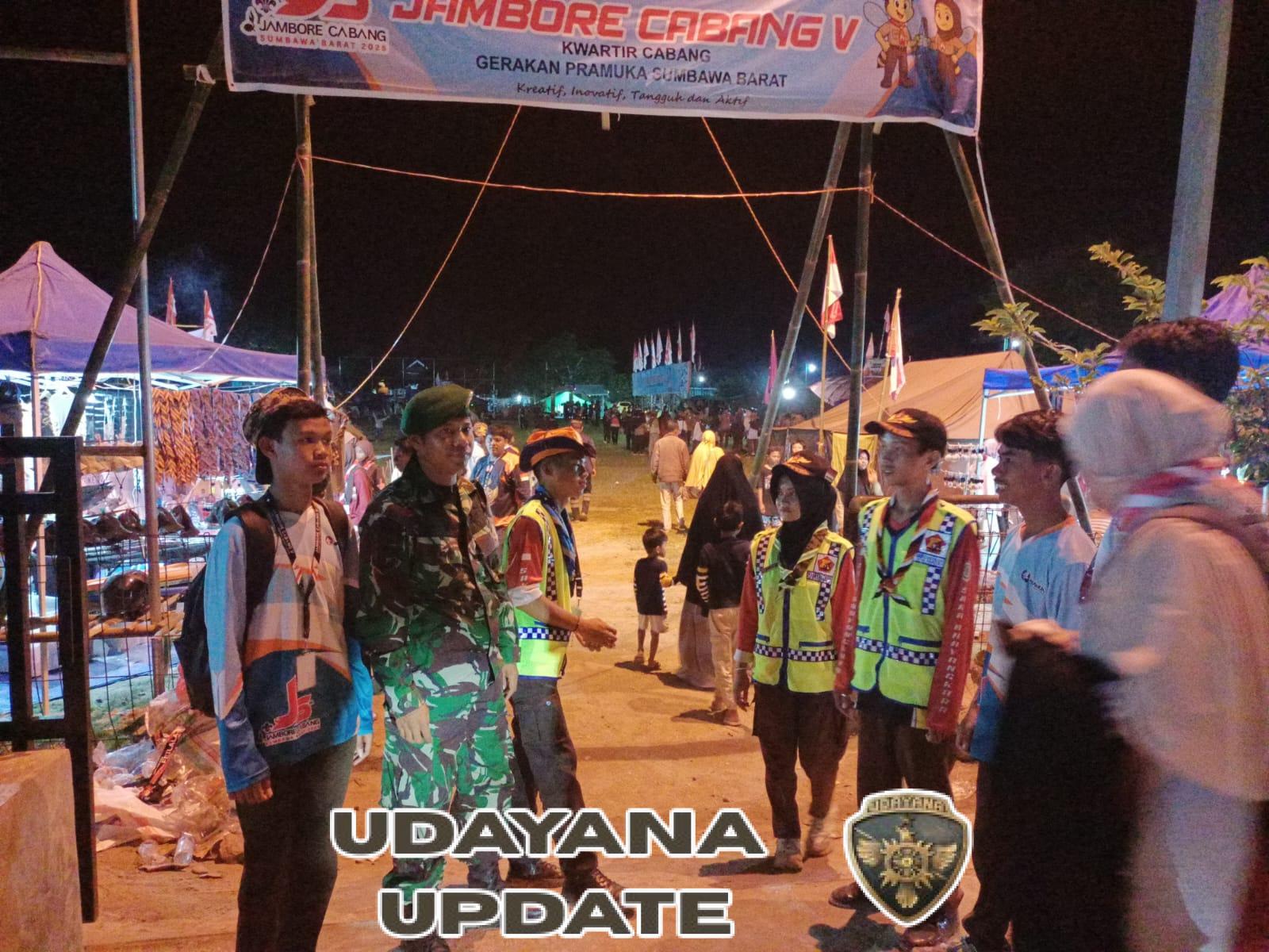 Piket Koramil 1628-03/Seteluk Gelar Patroli Malam Jaga Kondusivitas Wilayah