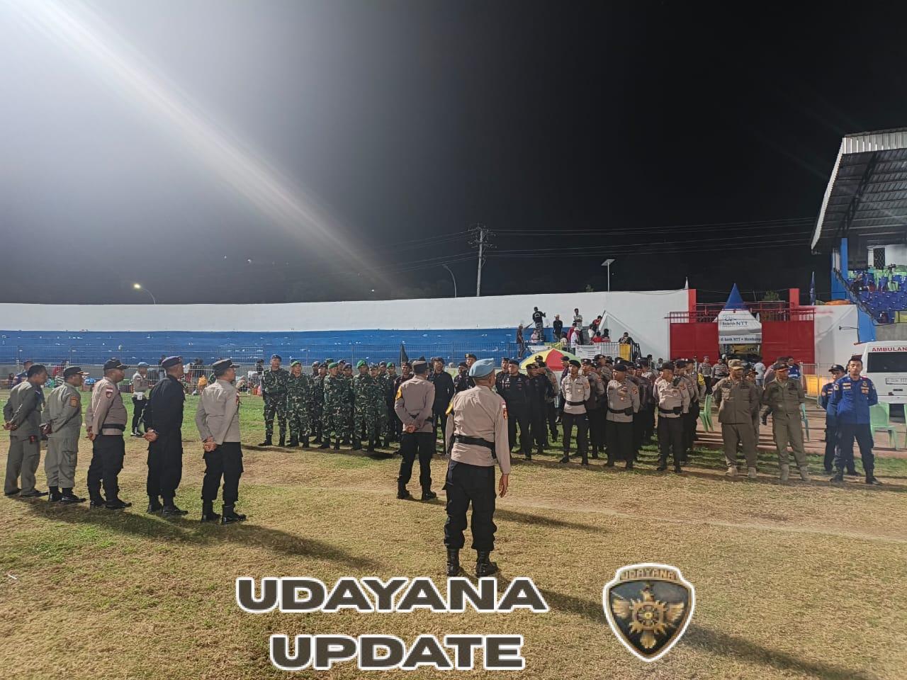 Kodim 1602/Ende Terjunkan Personel Amankan Dua Laga ETMC 2025 Berjalan Kondusif