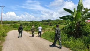 Dandim 1613/Sumba Barat Koordinasi Penentuan Lahan Koramil di Desa Baliloku