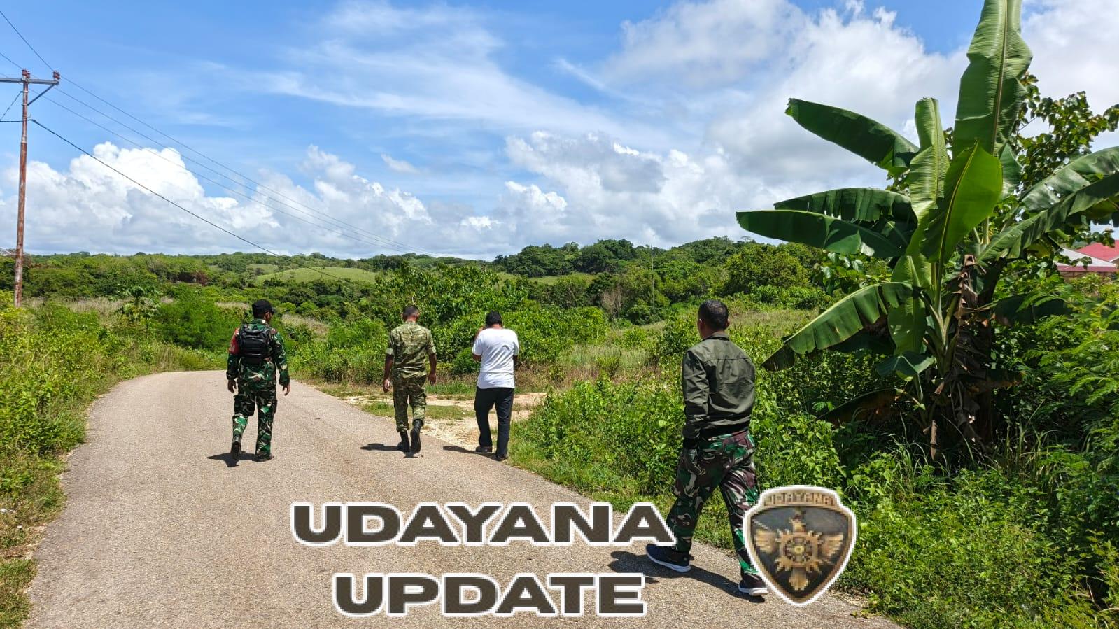 Dandim 1613/Sumba Barat Koordinasi Penentuan Lahan Koramil di Desa Baliloku