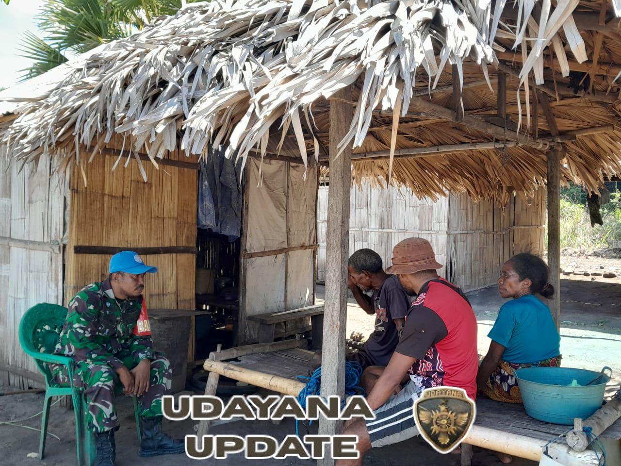 Komsos Bersama Nelayan, Babinsa Tegaskan Pentingnya Kewaspadaan dalam Aktivitas Melaut