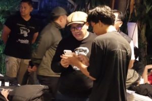 Bupati Sanjaya Saksikan Langsung Kompetisi E-Sport Mobile Legend Meriahkan HUT Kota Singasana