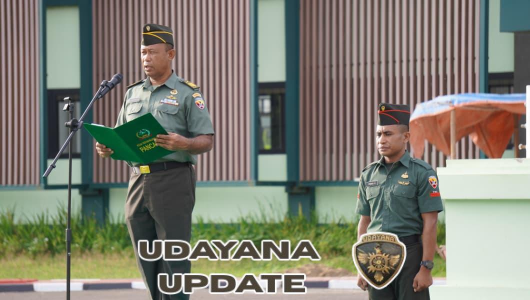 Kodim 1630/Manggarai Barat Tegakkan Disiplin Awal Pekan Melalui Upacara Bendera Khidmat