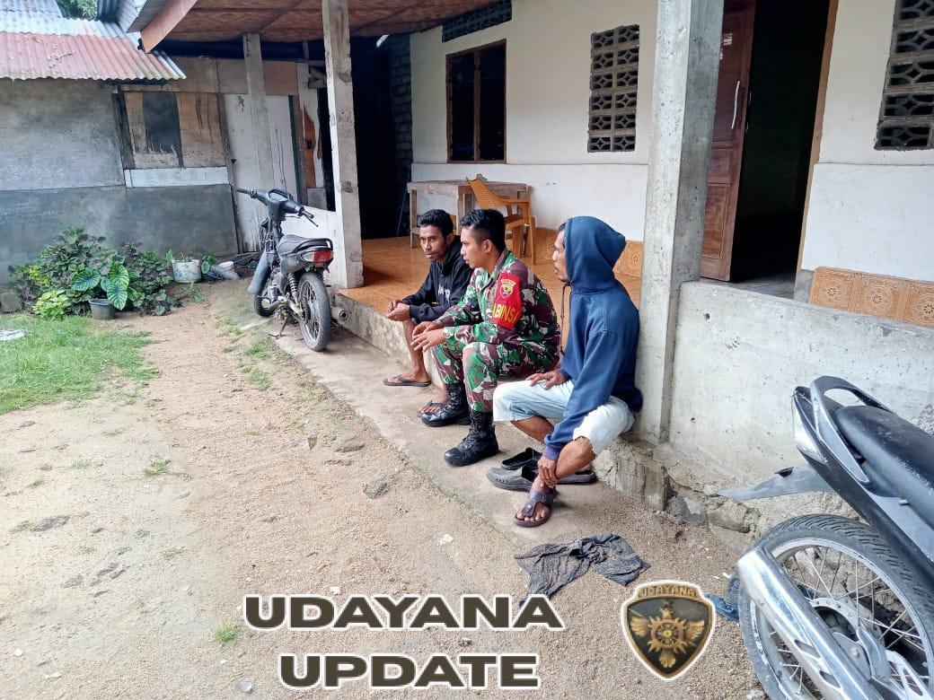 Babinsa Koramil 1602-02/Wolowaru Perkuat Hubungan dengan Masyarakat Lewat Komsos dan Pamwil