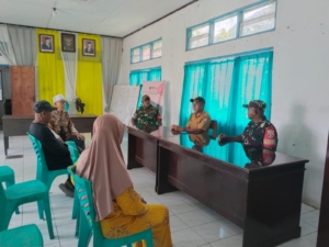 Babinsa Koramil 1602-01/Ende Fasilitasi Mediasi Warga di Kelurahan Kota Ratu
