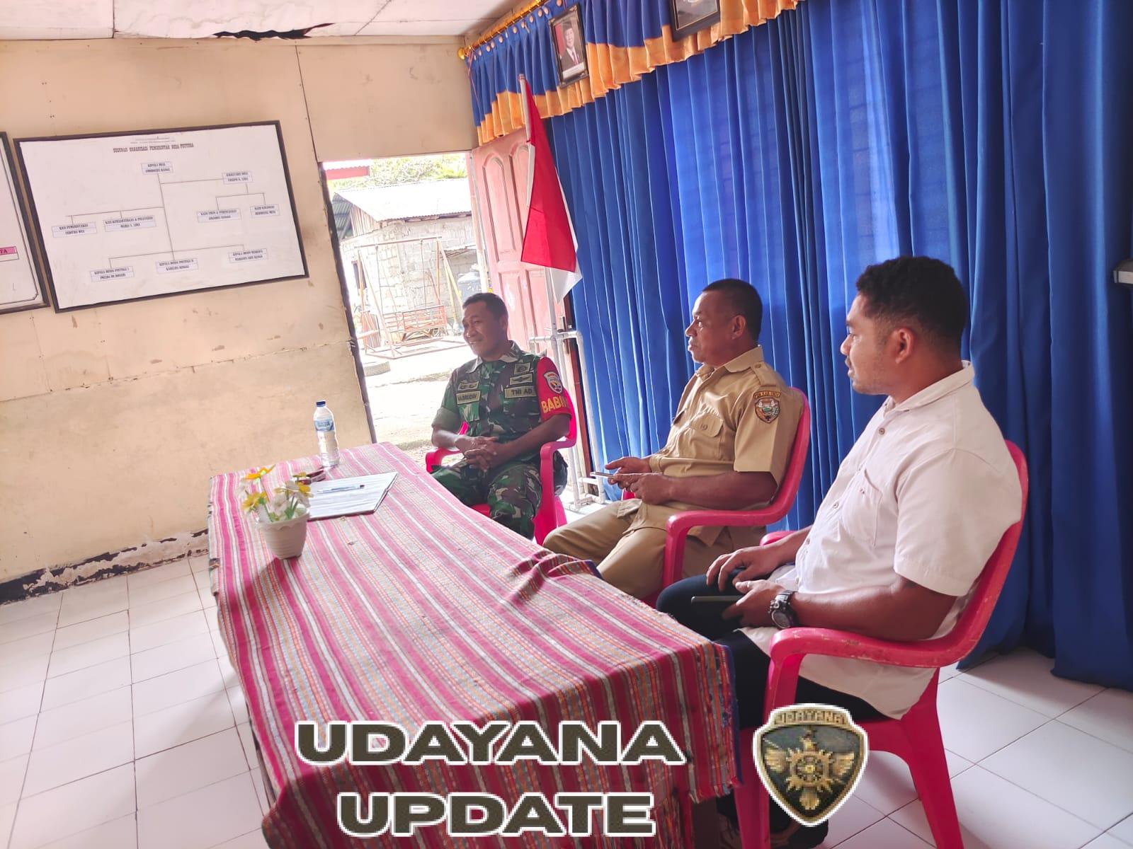 Babinsa Koramil 1602-01/Ende Laksanakan Komsos dan Pendataan Wilayah di Desa Pu’utuga