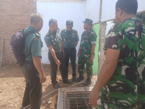 Pembangunan Koramil Woha Dapat Pengawasan Langsung dari Kasilog Korem 162/WB