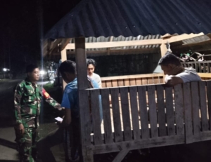 Babinsa Koramil Monta Imbau Warga Hindari Jebakan Listrik untuk Hama Babi