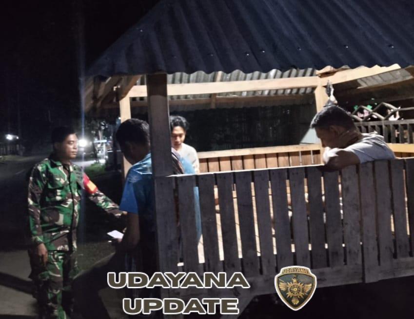 Babinsa Koramil Monta Imbau Warga Hindari Jebakan Listrik untuk Hama Babi