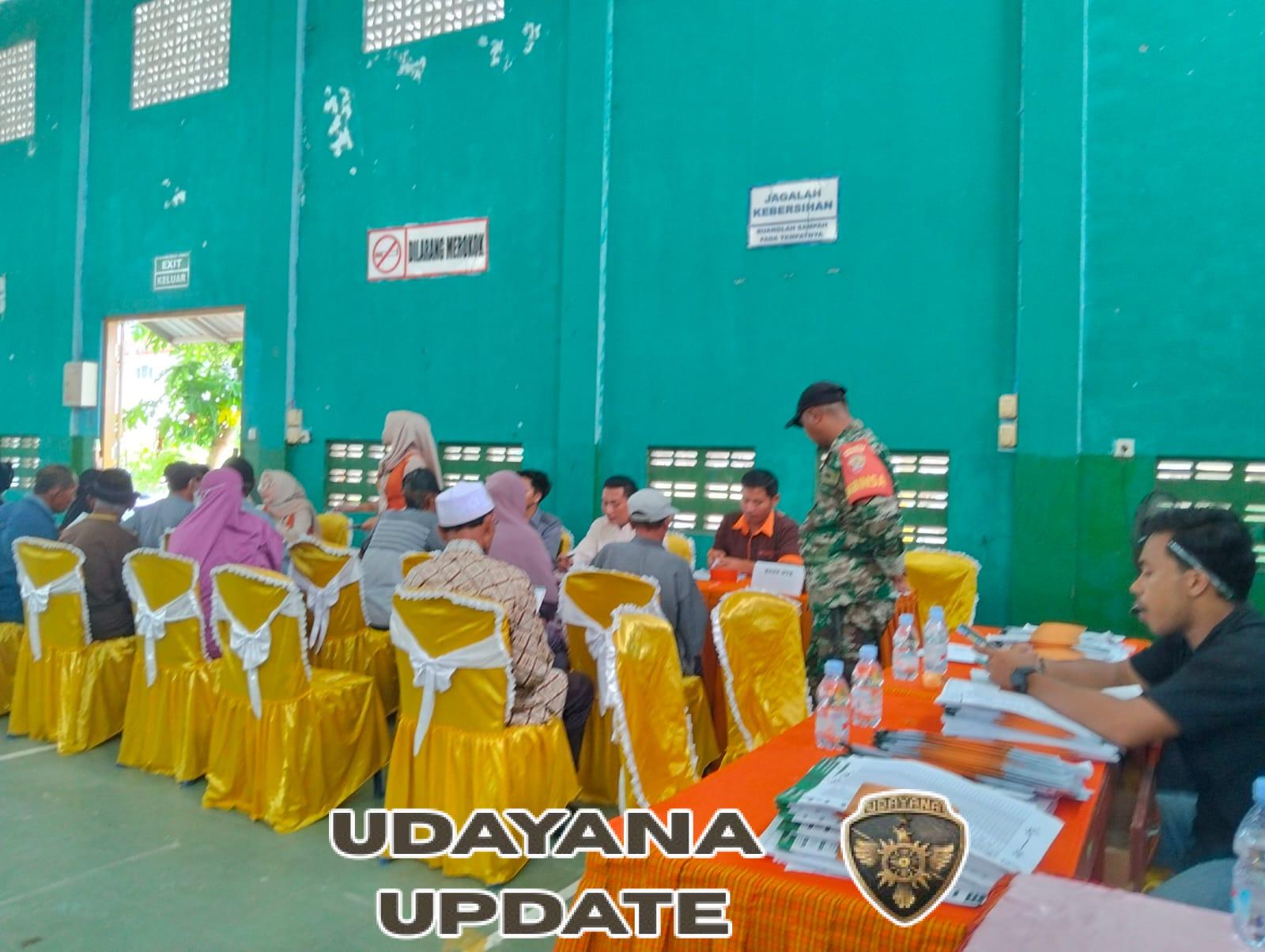 Babinsa Desa Goa Dampingi Pembagian Kartu KSB Maju, 509 KK Terlayani dengan Lancar