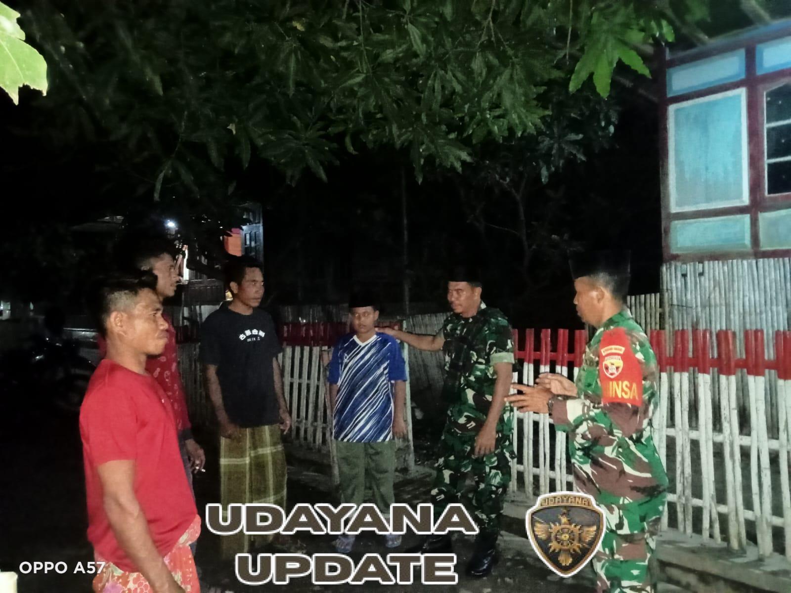 Keamanan Desa Hidirasa Terjaga Kondusif Berkat Patroli Rutin Babinsa dan Warga