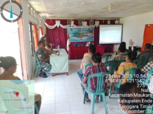Babinsa Koramil 1602-01/Ende Hadiri MusrenbangDes Desa Nabe Mewakili Danramil